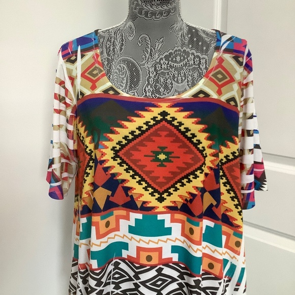 S.point Tunic Top, New with Tag, size 2X, Made in USA - Picture 2 of 8